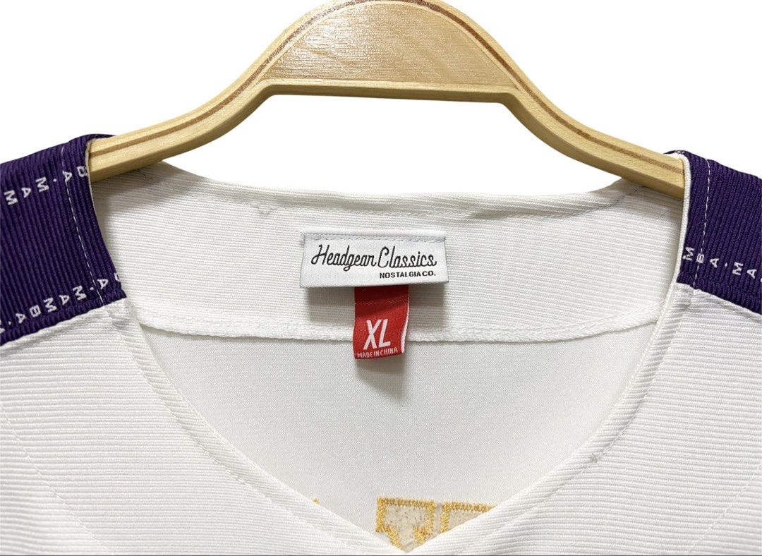 HEADGEAR CLASSICS KOBE BRYANT 白紫 翻玩 棒球衣