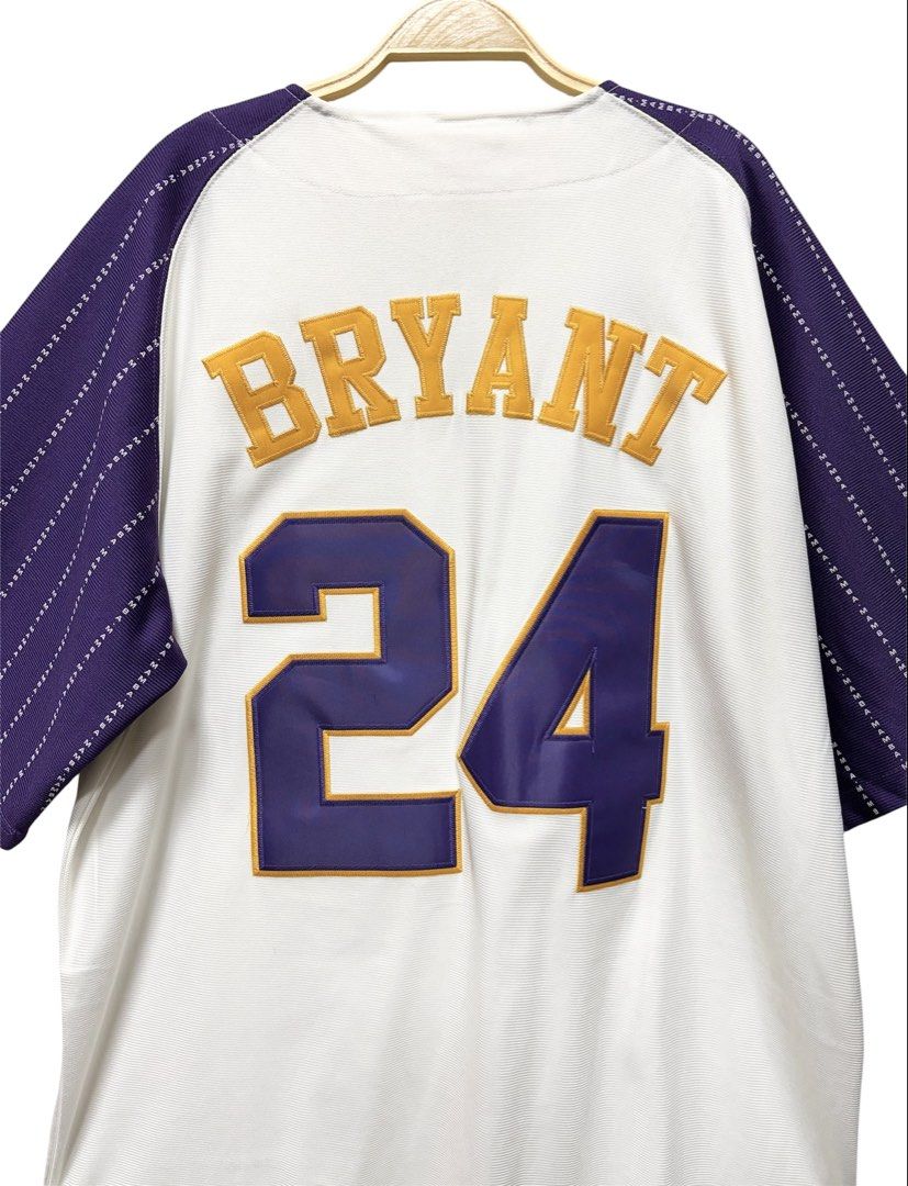 HEADGEAR CLASSICS KOBE BRYANT 白紫 翻玩 棒球衣