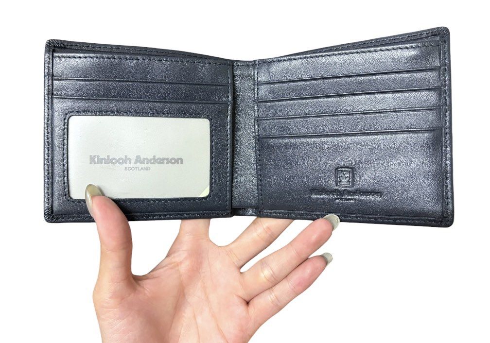 全新品❗️❗️❗️KINLOCH ANDERSON 金安德森 深藍色 男用 短夾