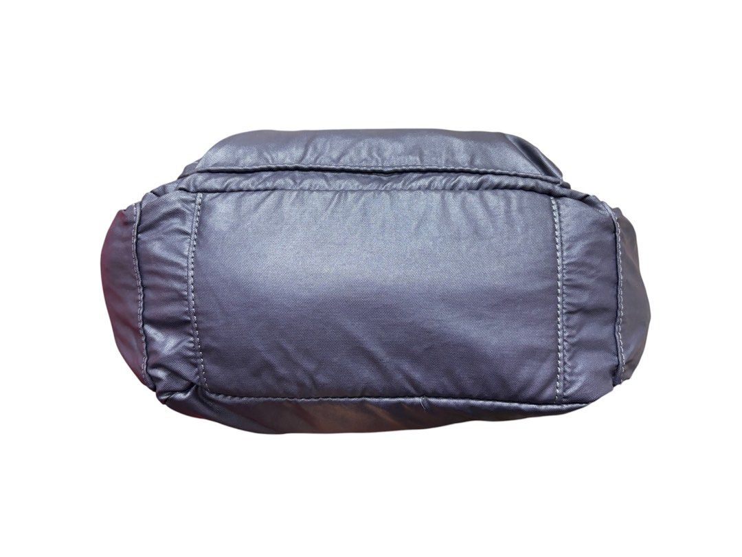 KIPLING 灰深藍 多袋 斜背包