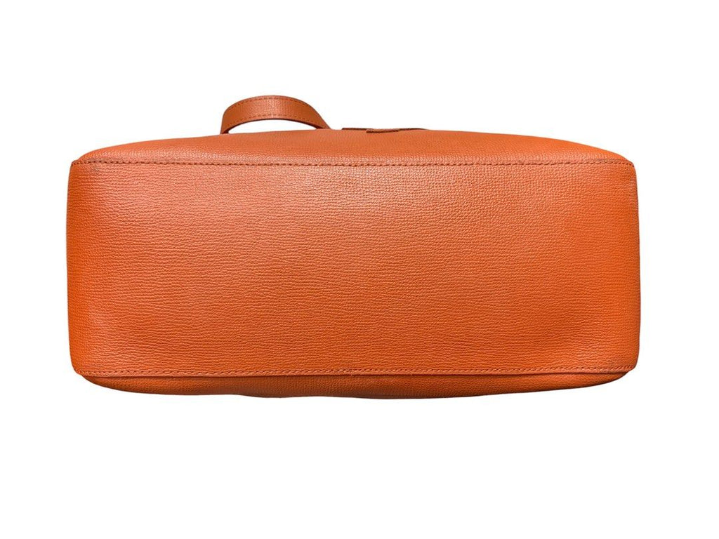 LONGCHAMP 棕色 扣式 托特包 保證正品