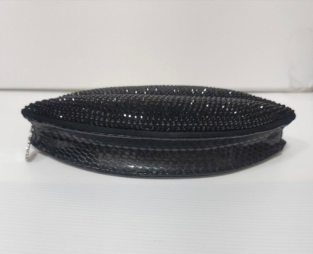 LULU GUINNESS 閃亮 黑色 嘴唇 錢包 零錢包 收納包 手拿包 保證正品