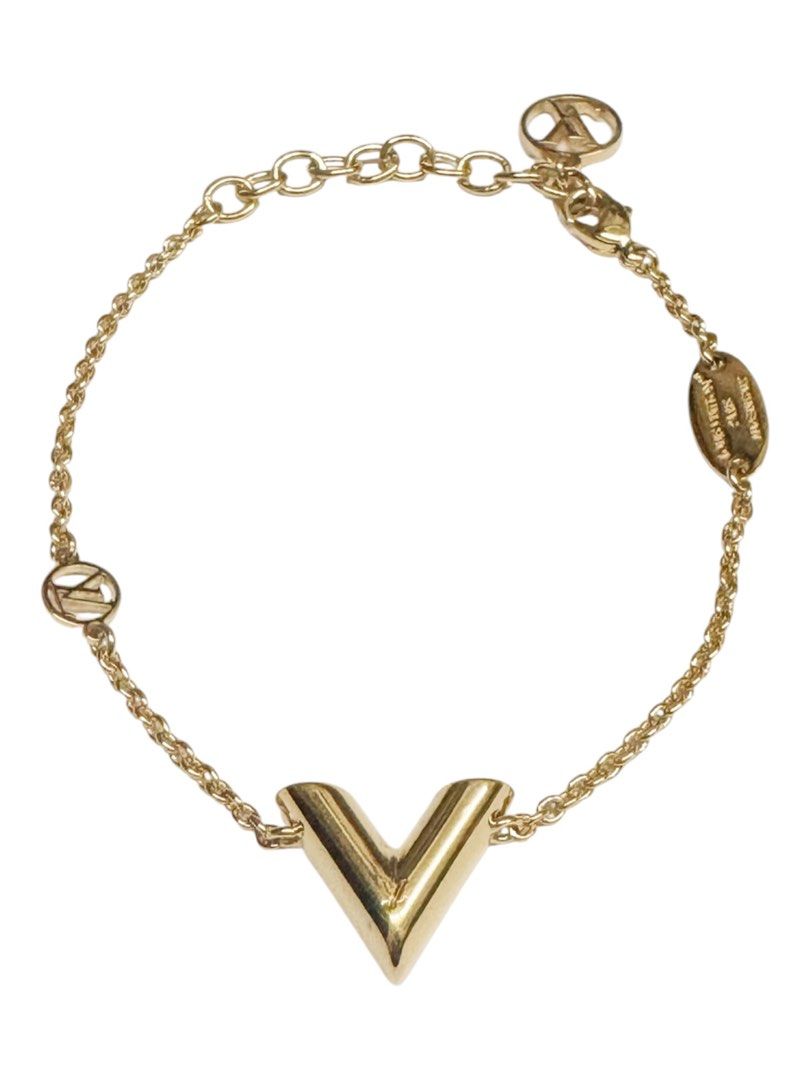 全新品‼️LV M00858 V字立體 手鍊 保證正品