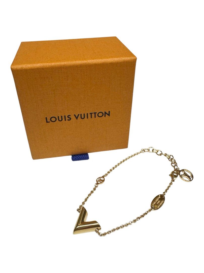 全新品‼️LV M00858 V字立體 手鍊 保證正品