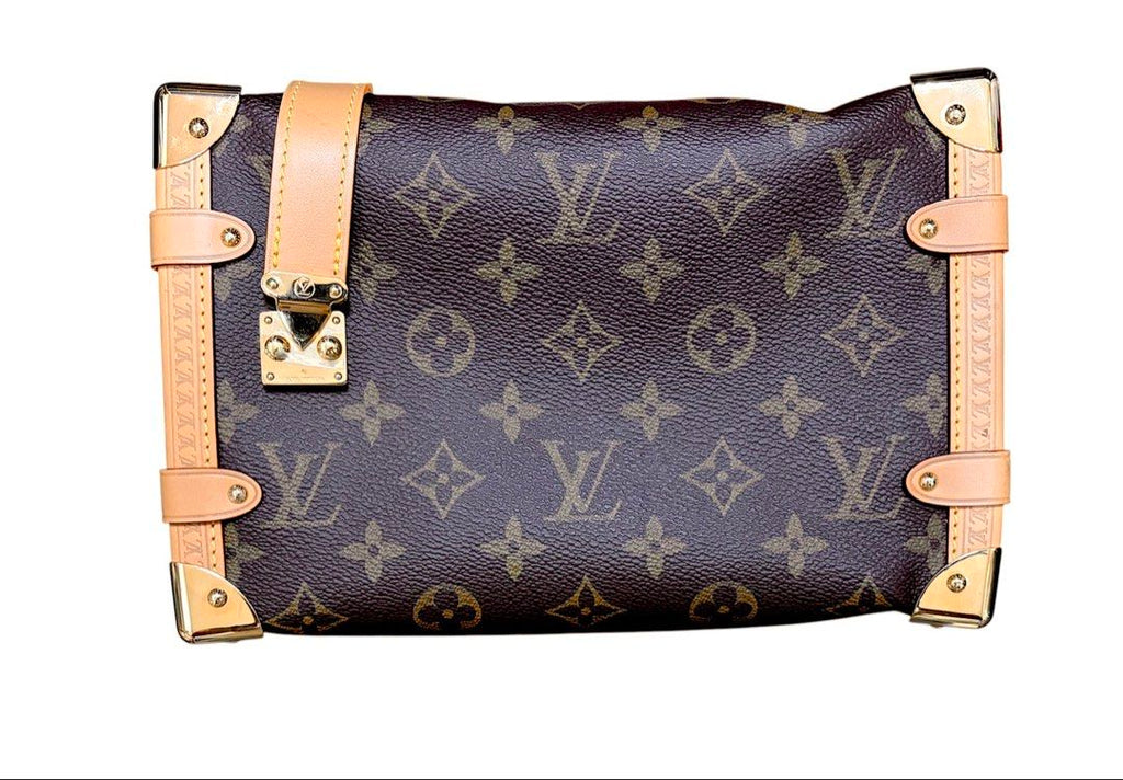 大全配附鑑定證書❗️ ❗️ ❗️ LV M46358 SIDE TRUNK 經典老花 肩背 斜背包 保證正品