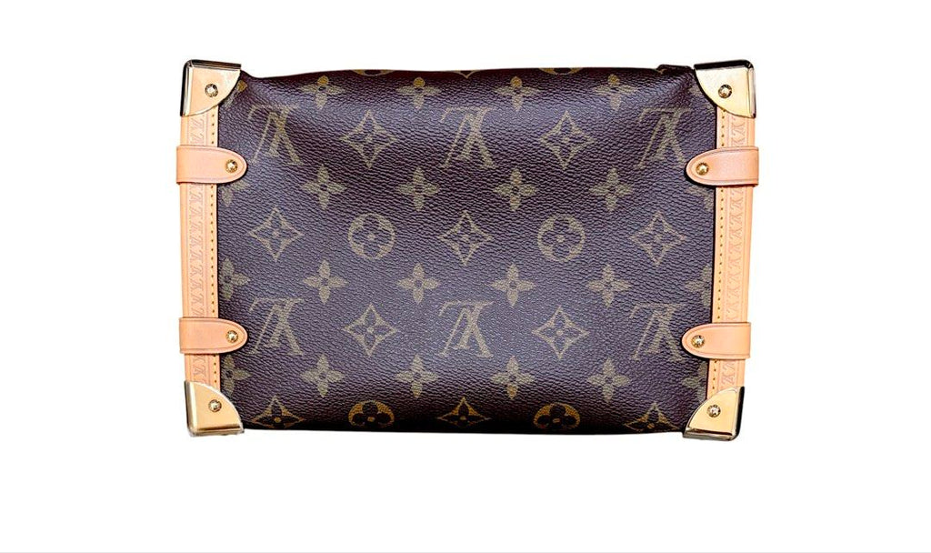 大全配附鑑定證書❗️ ❗️ ❗️ LV M46358 SIDE TRUNK 經典老花 肩背 斜背包 保證正品