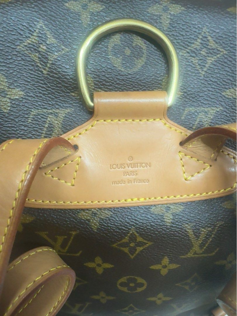 LV MONTSOURIS M51136 經典老花 後背包 保證正品