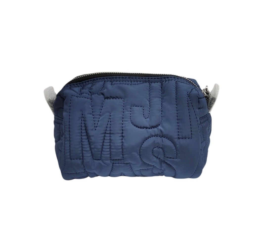 MARC JACOBS 化妝包 藍色 全新 手拿包 尼龍 保證正品