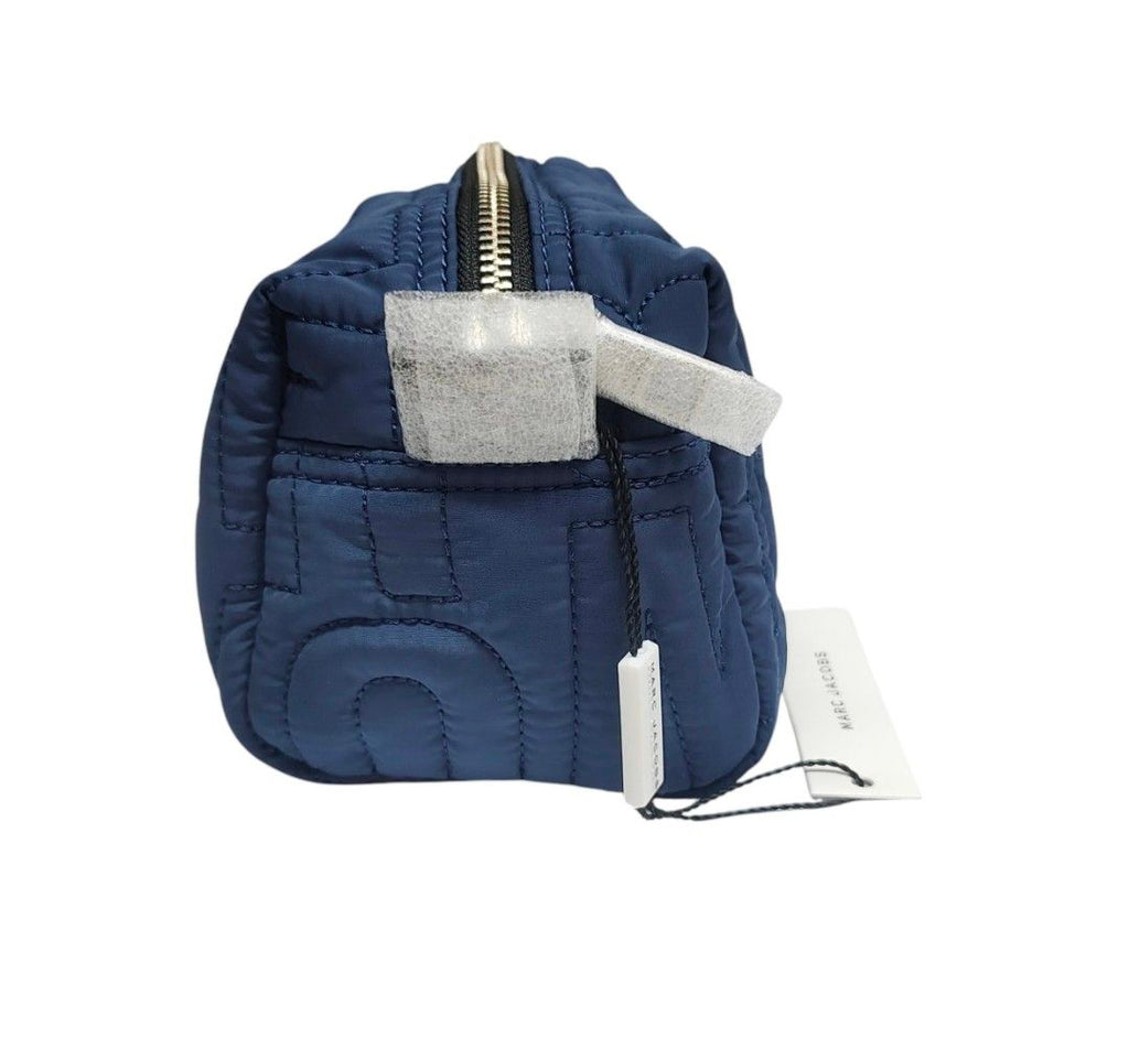 MARC JACOBS 化妝包 藍色 全新 手拿包 尼龍 保證正品