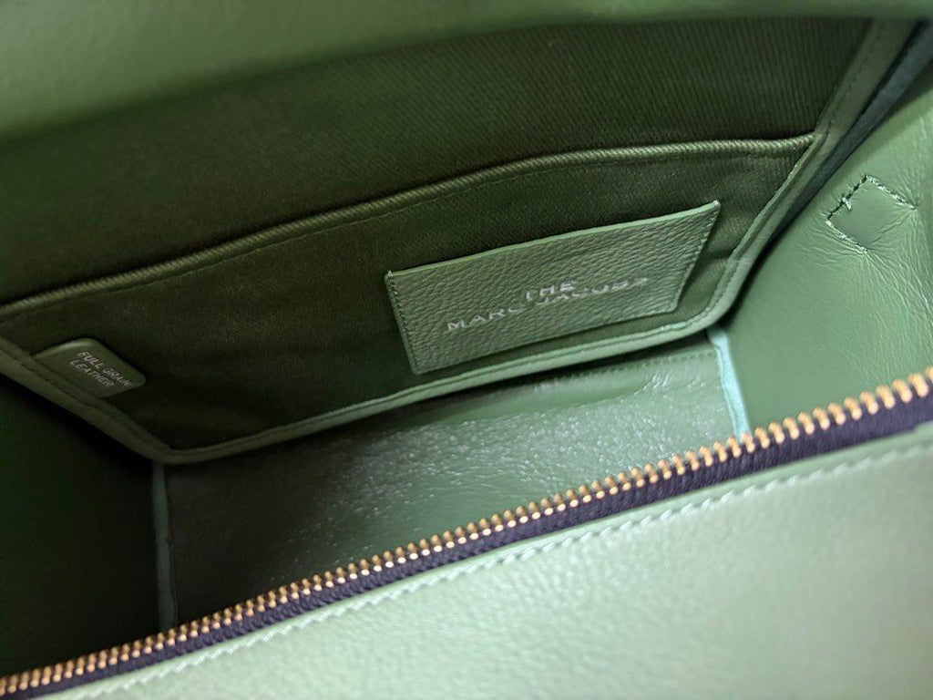 全新品❗️ ❗️ ❗️ MARC JACOBS THE TOTE BAG 淺綠色 小號 手提 斜背 包