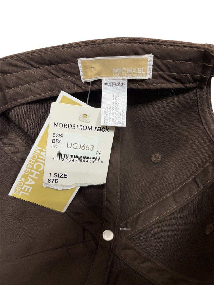 全新品❗️❗️❗️MICHAEL KORS 經典滿版老花 鴨舌帽 保證正品