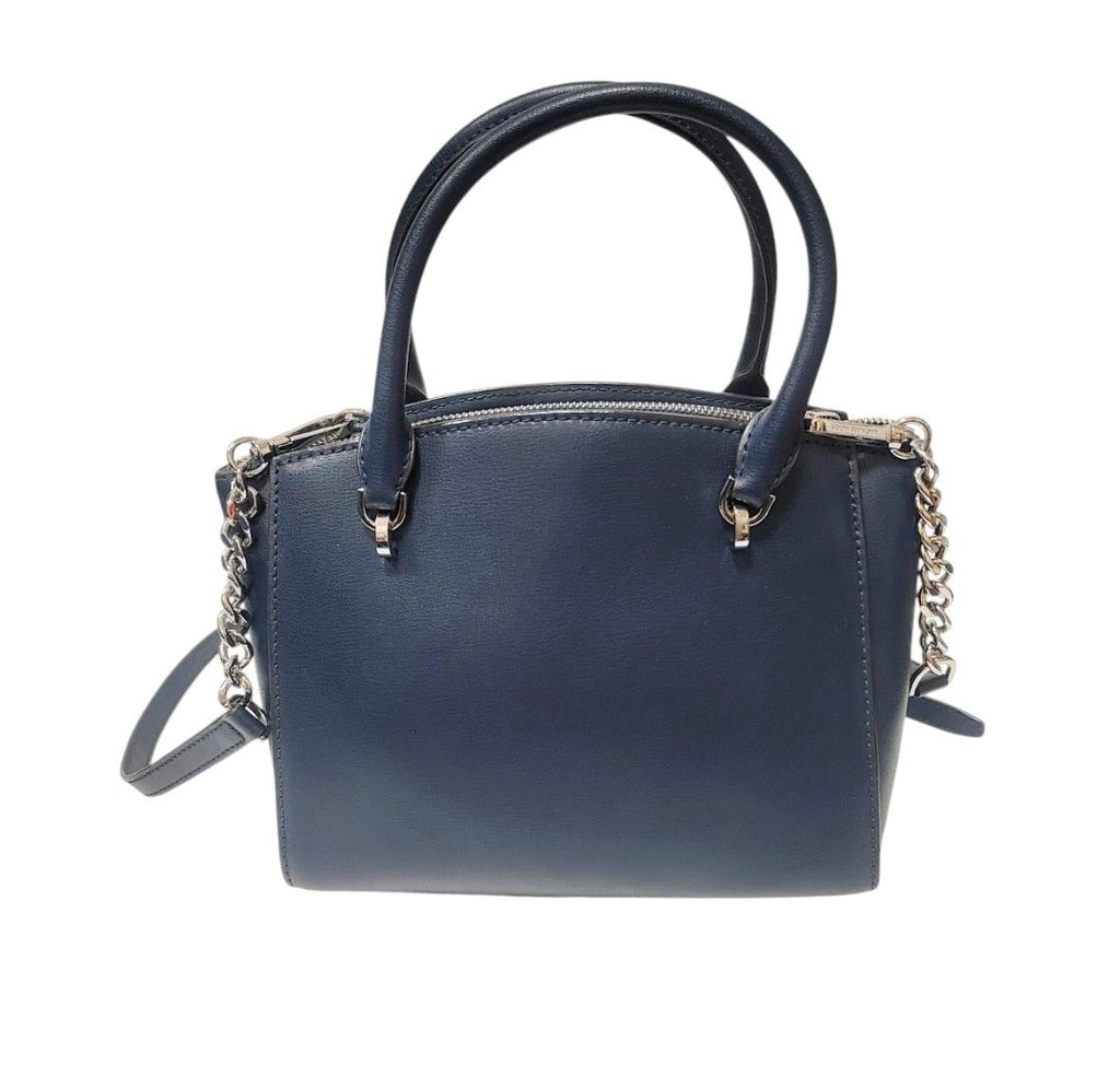 Michael Kors MK 深藍色 肩背包 斜背包 鏈條 保證正品
