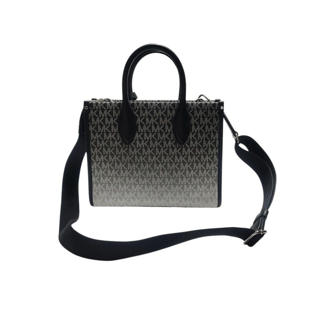MICHAEL KORS MK 斜背包 手提包 黑白色 小包 漸層 保證正品