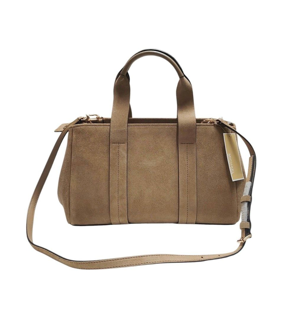 ❗️ MICHAEL KORS MK 麂皮 手提包 卡其色 斜背包 全新 保證正品