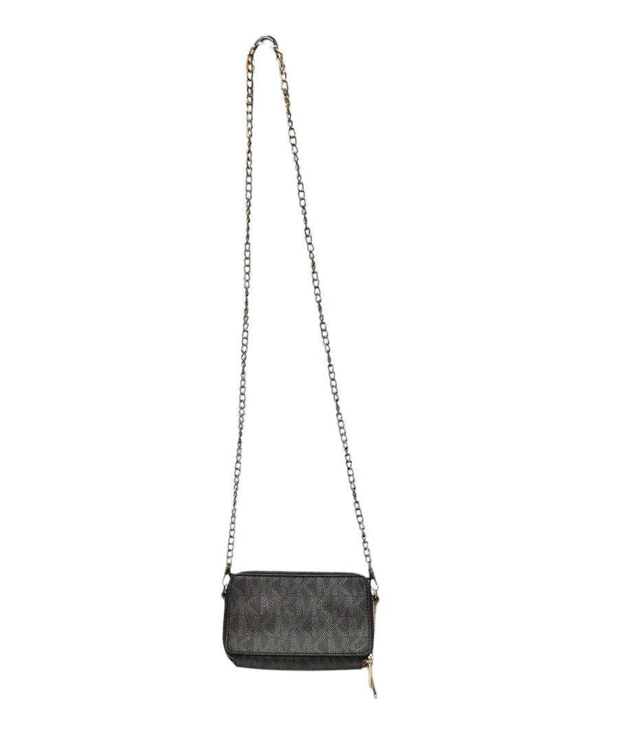 MICHAEL KORS MK WOC 卡夾 零錢包 斜背包 咖啡色 小包 保證正品