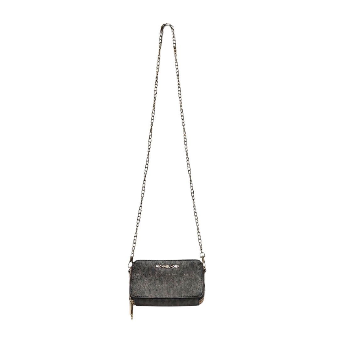MICHAEL KORS MK WOC 卡夾 零錢包 斜背包 咖啡色 小包 保證正品