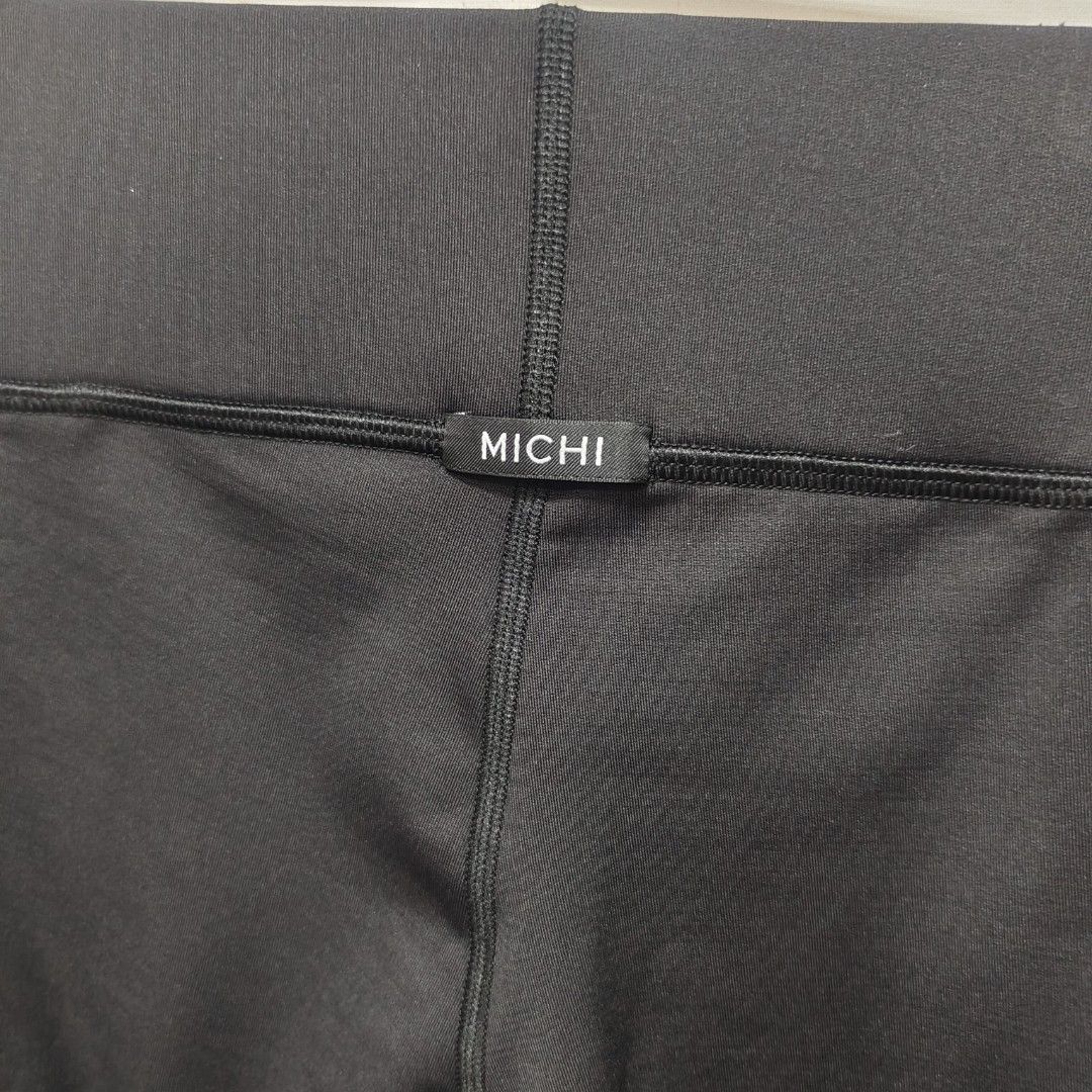 MICHI 黑色 瑜珈褲 韻律褲 褲 褲子 保證正品