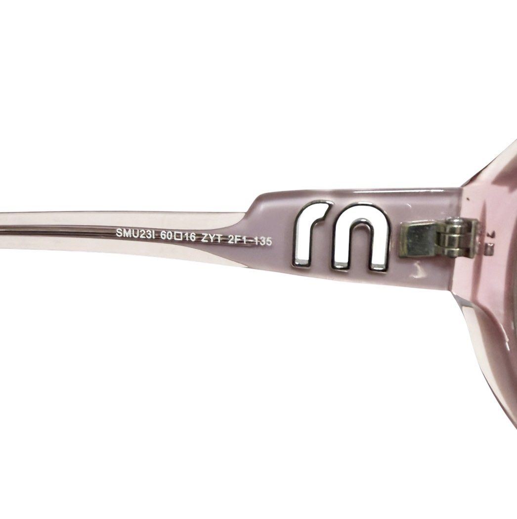 MIU MIU 粉紫紅 平光 眼鏡 保證正品