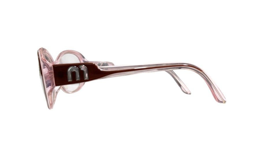 MIU MIU 粉紫紅 平光 眼鏡 保證正品