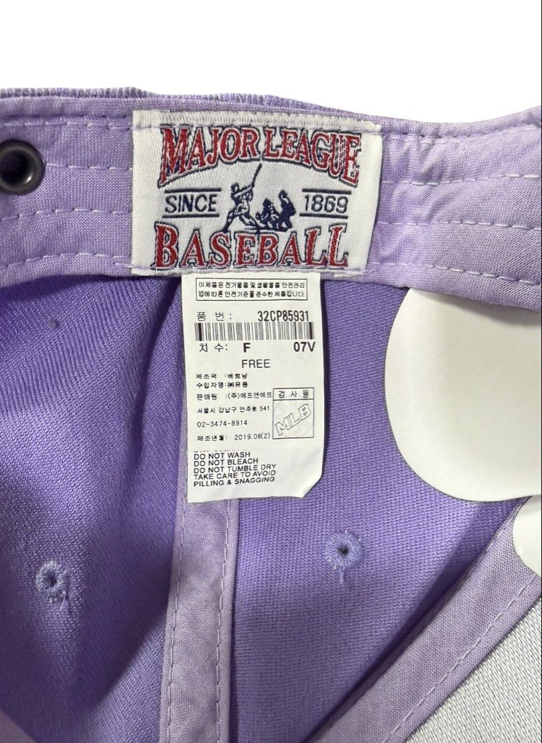 全新品❗️❗️❗️MLB 紫色 道奇 棒球帽 保證正品