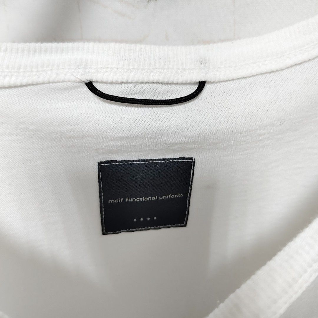 MOIF FUNCTION AL UNIFORM 長袖 薄款 白色 保證正品