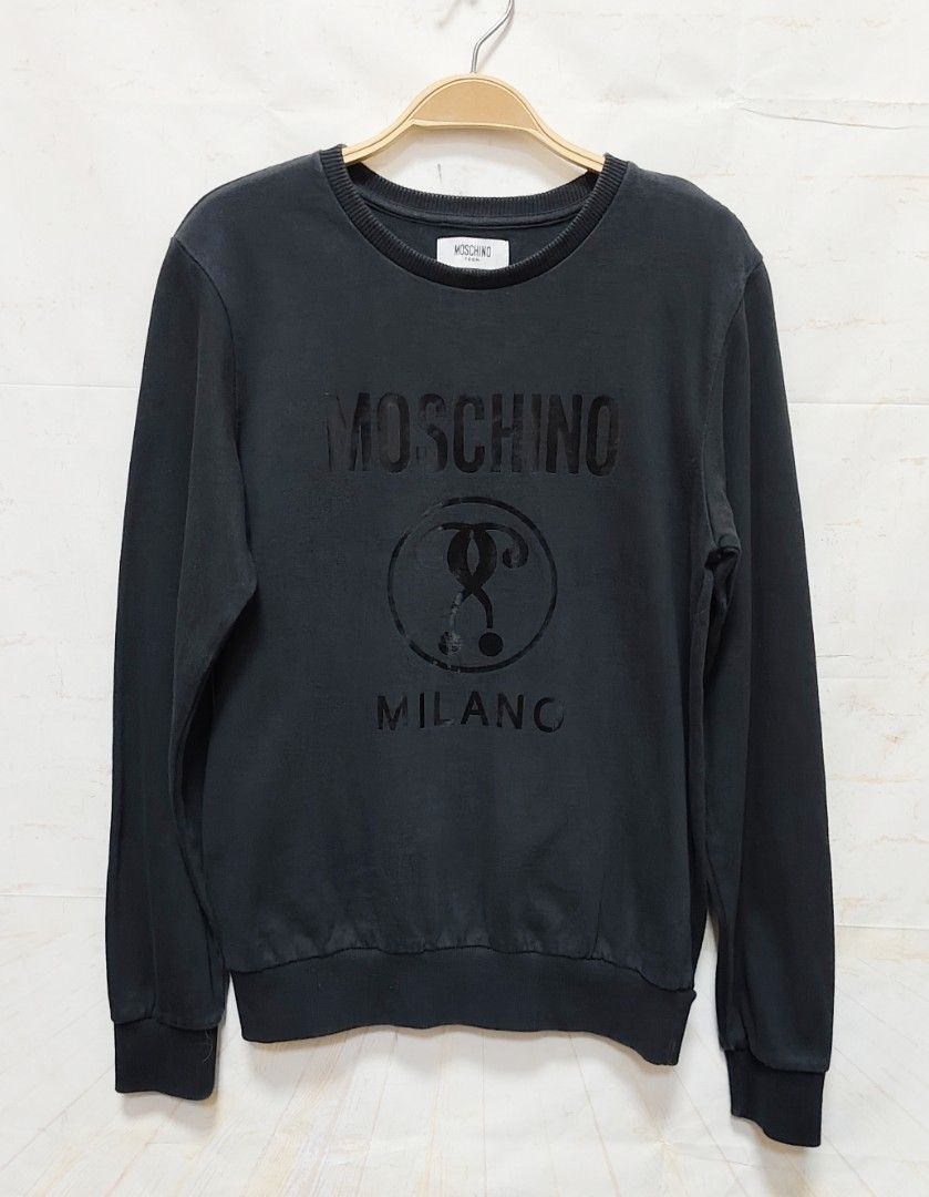 MOSCHINO T 黑色 長袖 冬季 上衣 保證正品