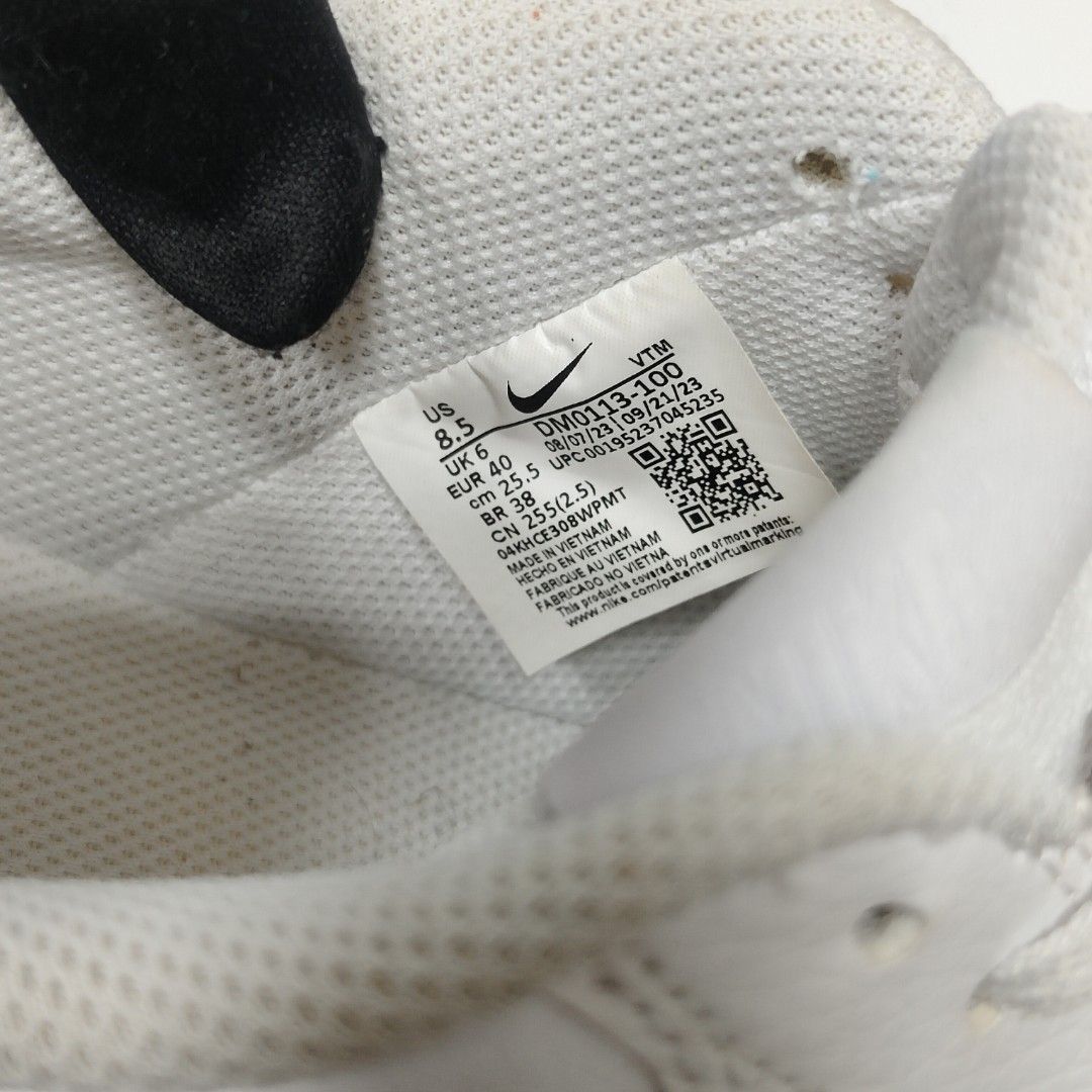 NIKE 鞋 白色 40號 保證正品