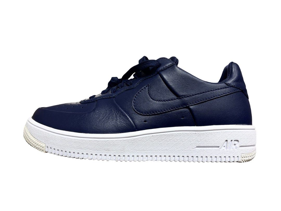NIKE AIR FORCE 1 藍色 男鞋 保證正品