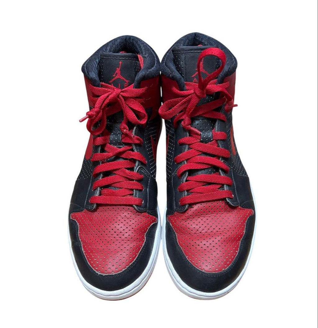 ⚠️請詳閱商品描述❗️NIKE AIR JORDAN 1 ALPHA 8孔 黑紅 MID 保證正品 NT$1,280