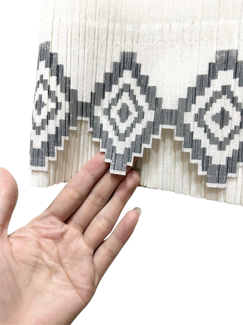PLEATS PLEASE PP ISSEY MIYAKE 三宅 摺衣 皺褶 白色 長裙 3號 保證正品