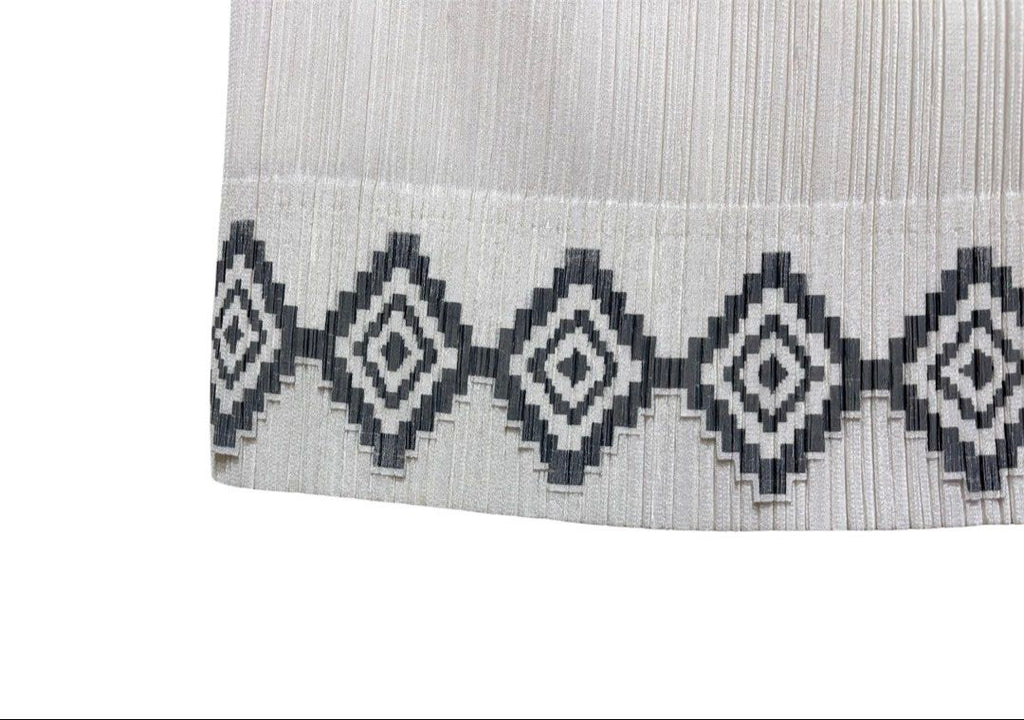 PLEATS PLEASE PP ISSEY MIYAKE 三宅 摺衣 皺褶 白色 長裙 3號 保證正品