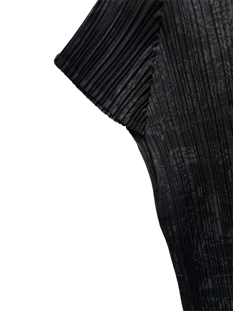 PLEATS PLEASE PP ISSEY MIYAKE 三宅 摺衣 皺褶 黑色 短袖 上衣 3號 保證正品