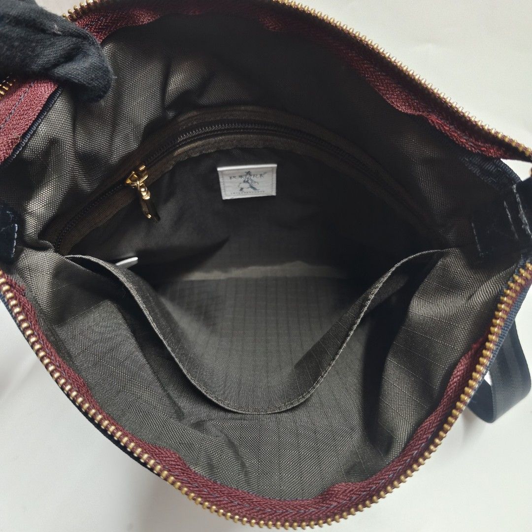 PORTER 斜背包 紫紅色 保證正品