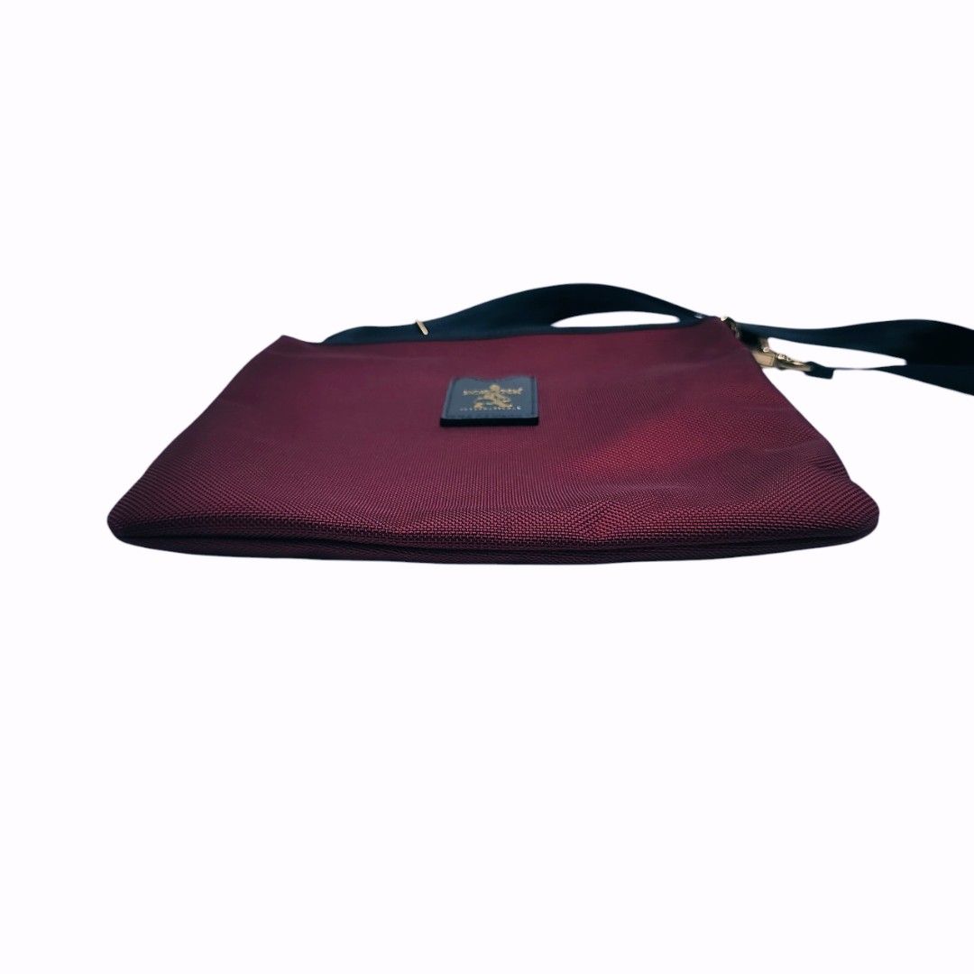 PORTER 斜背包 紫紅色 保證正品