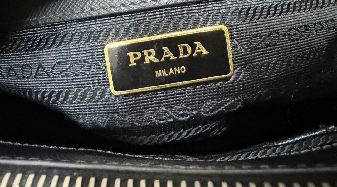 ⚠️ 請詳閱商品描述❗️ PRADA 黑色 防刮 手提 斜背包 保證正品