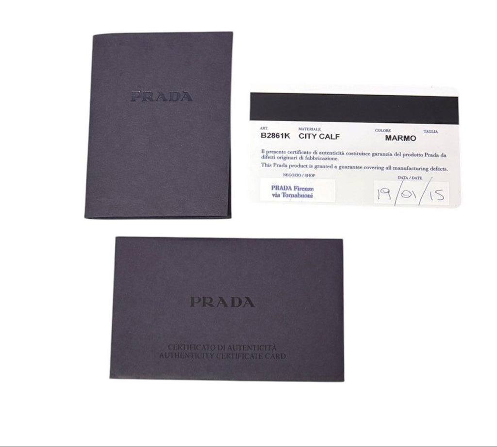 PRADA CITY CALF 灰色 皮革三角 銀色LOGO 手提 斜背 托特包 保證正品
