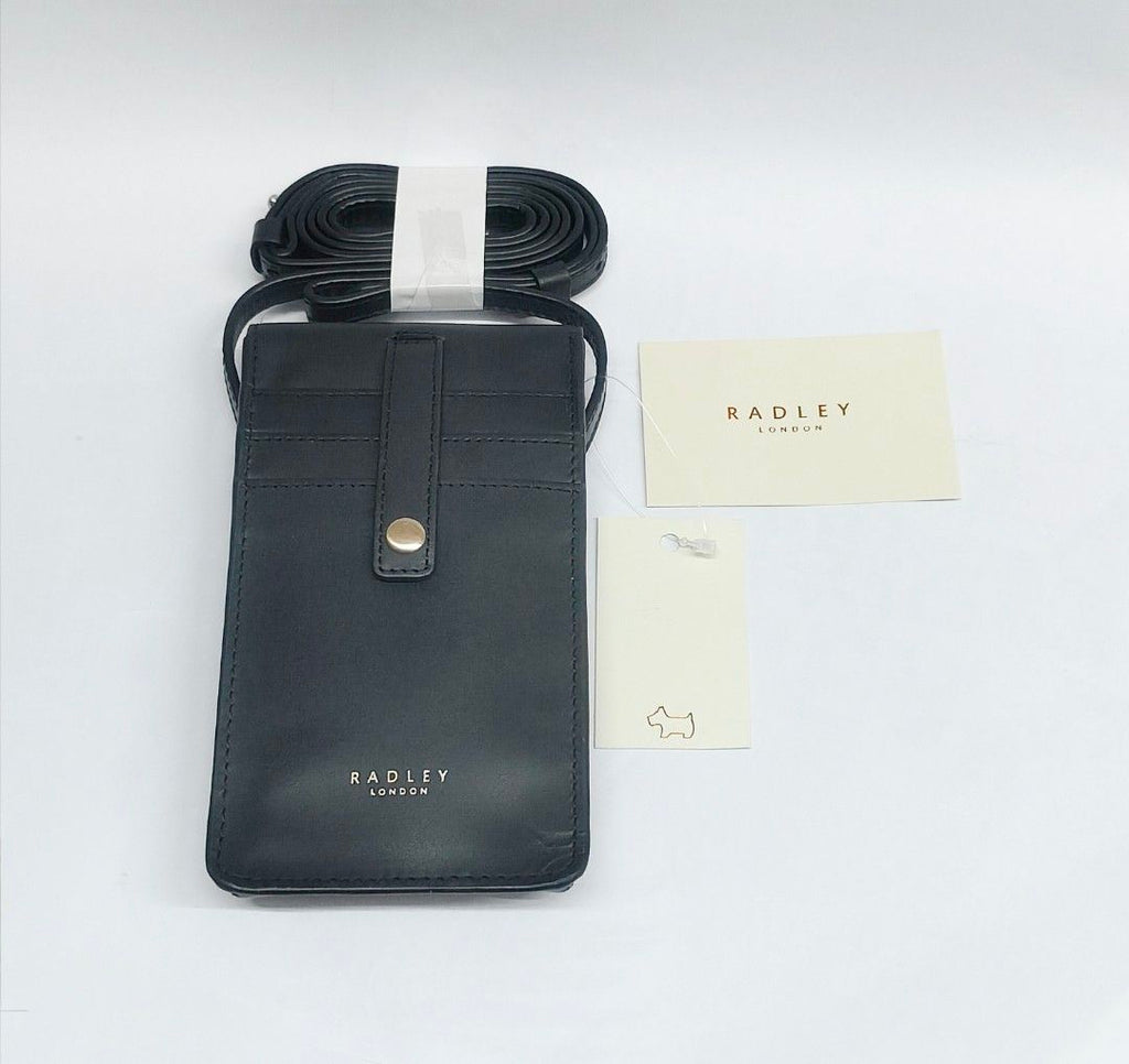 RADLEY 全新 卡夾 手機包 黑色 斜背包 小包 保證正品