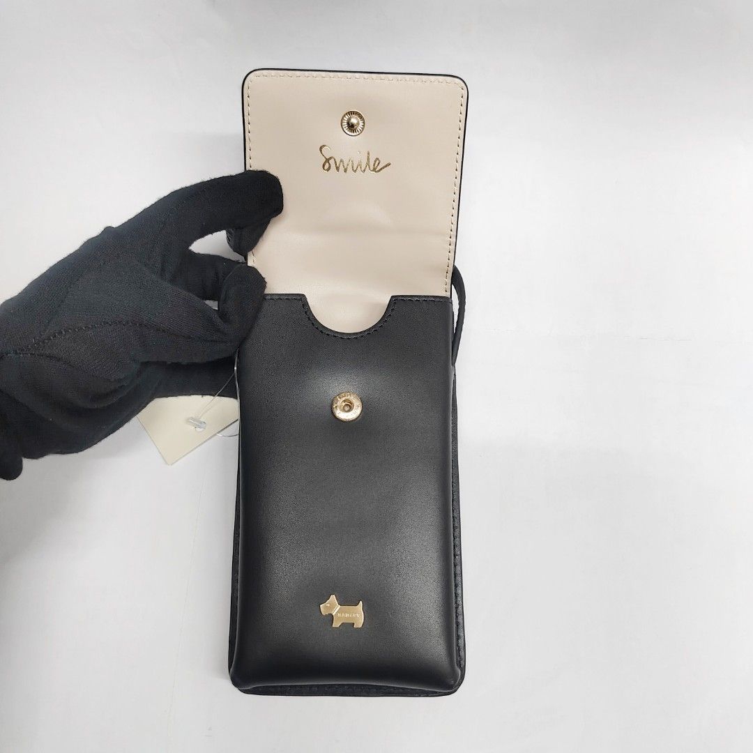 RADLEY 全新 卡夾 手機包 黑色 斜背包 小包 保證正品