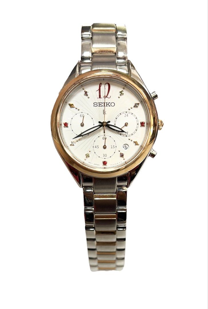 SEIKO LUKIA 太陽能 石英機芯 36mm 女士 腕錶