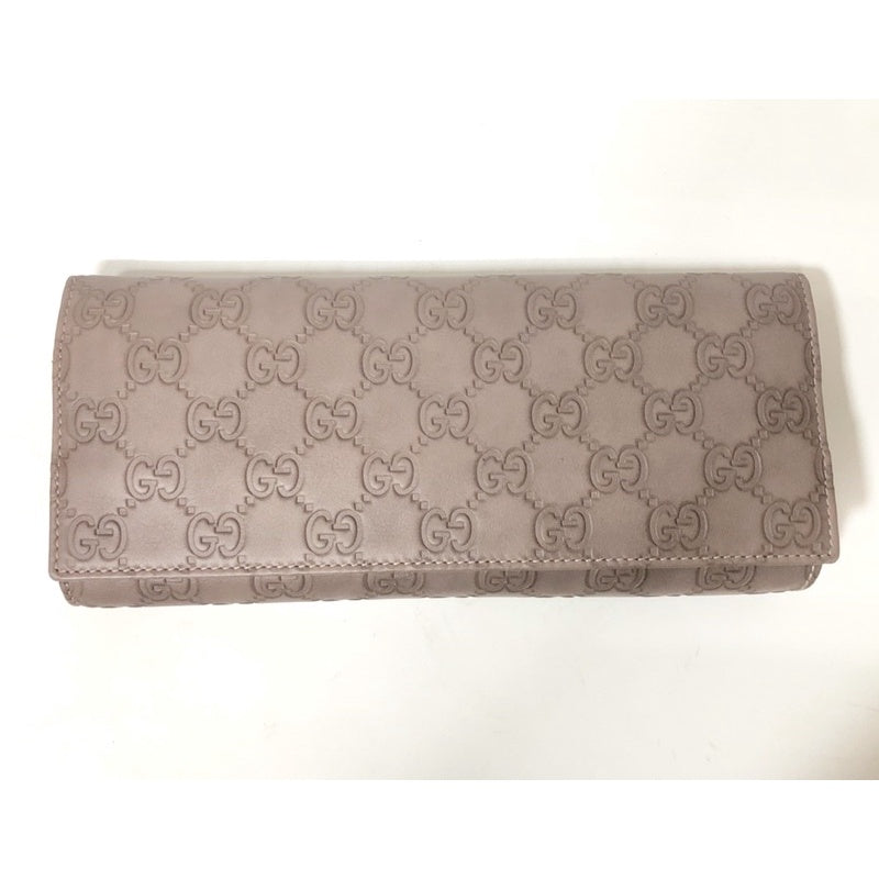 GUCCI 古馳 淡紫色 藕紫色 首飾收納 旅行長夾 內裡麂皮 多格層 保證正品