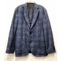 MASSIMO DUTTI  藏青藍 格子 休閒 西裝外套 美碼38號 保證正品