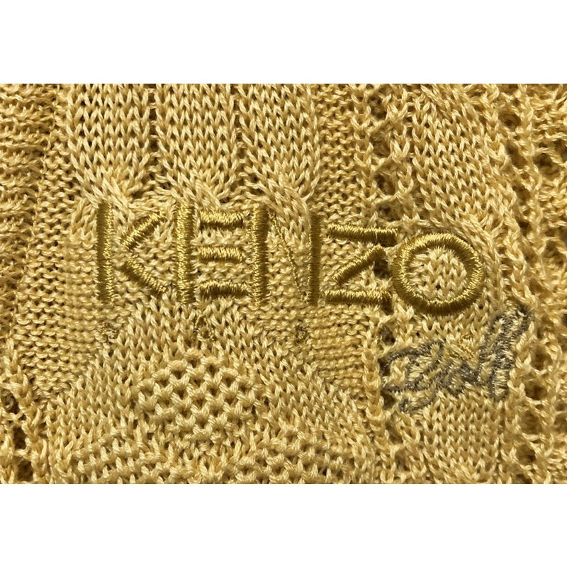 KENZO GOLF 黃色 針織外套 上衣 1號（M）