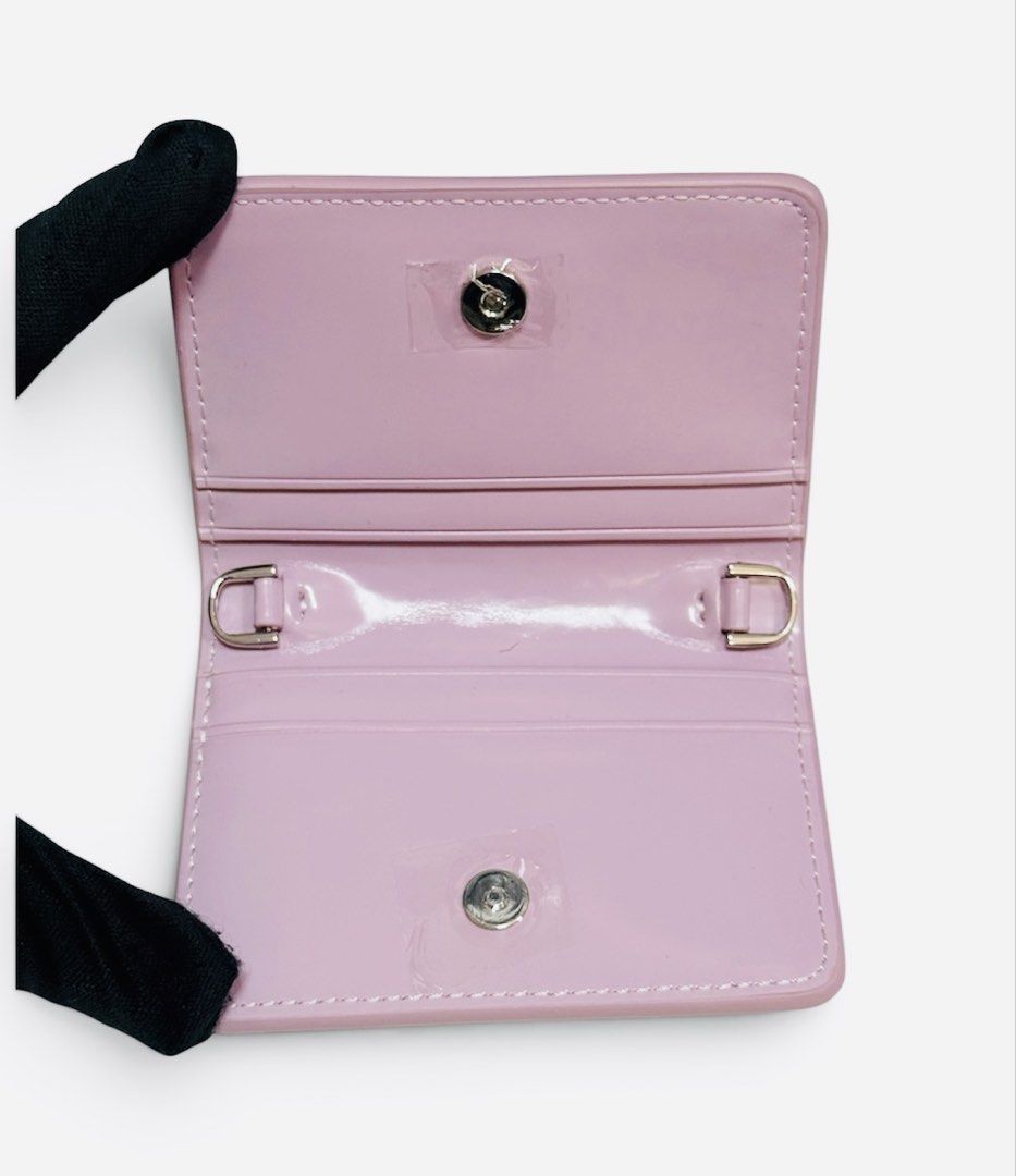 STAND OIL 帶鍊 小短夾 chubby wallet glossy 全新品