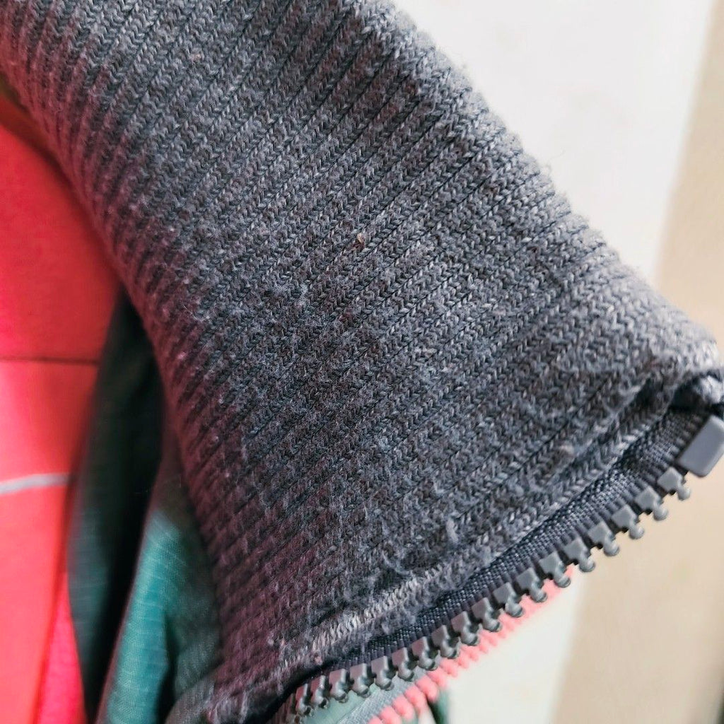 SUPERDRY極度乾燥 防風外套 綠色 螢光粉 保證正品