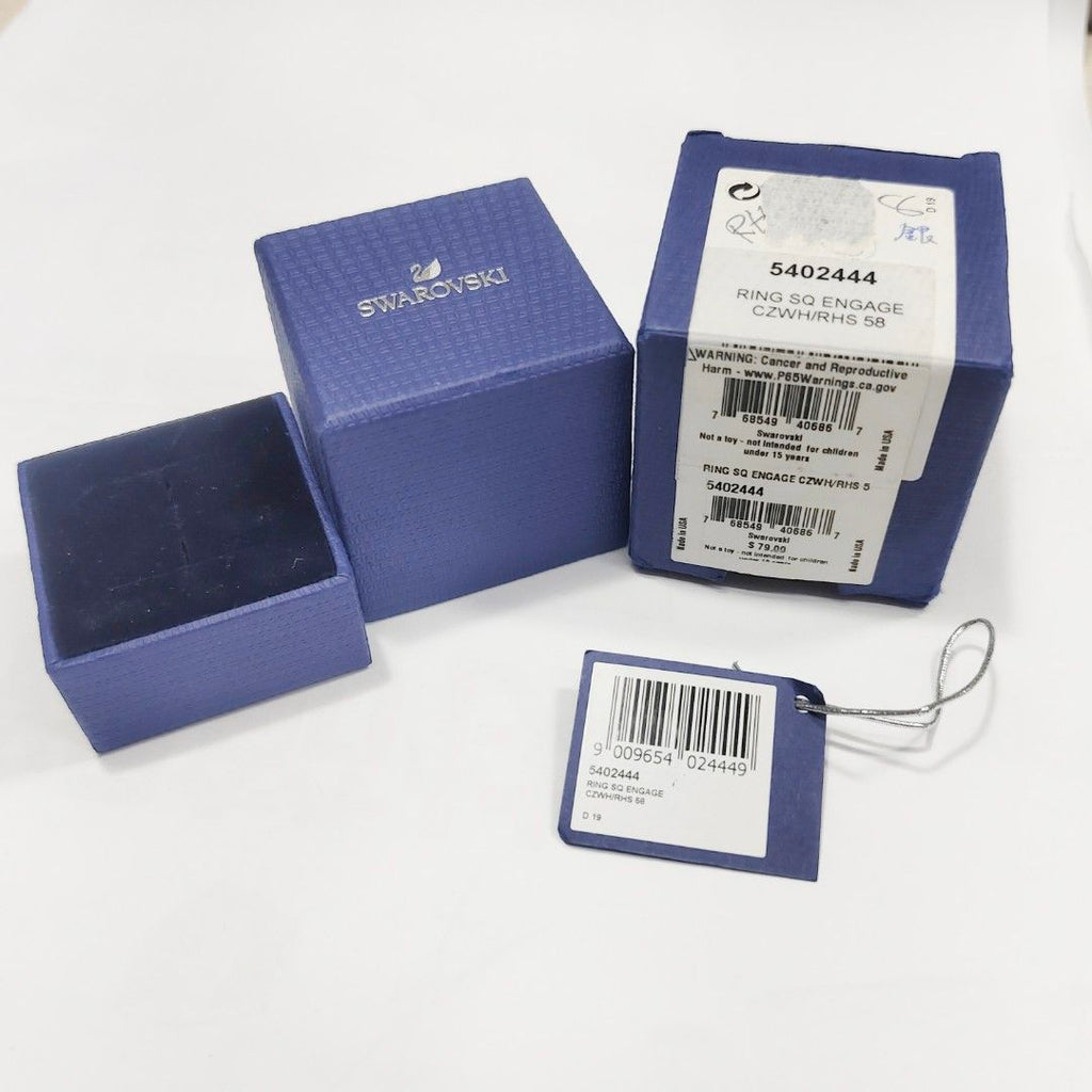 SWAROVSKI 施華洛世奇 戒指 銀色 保證正品