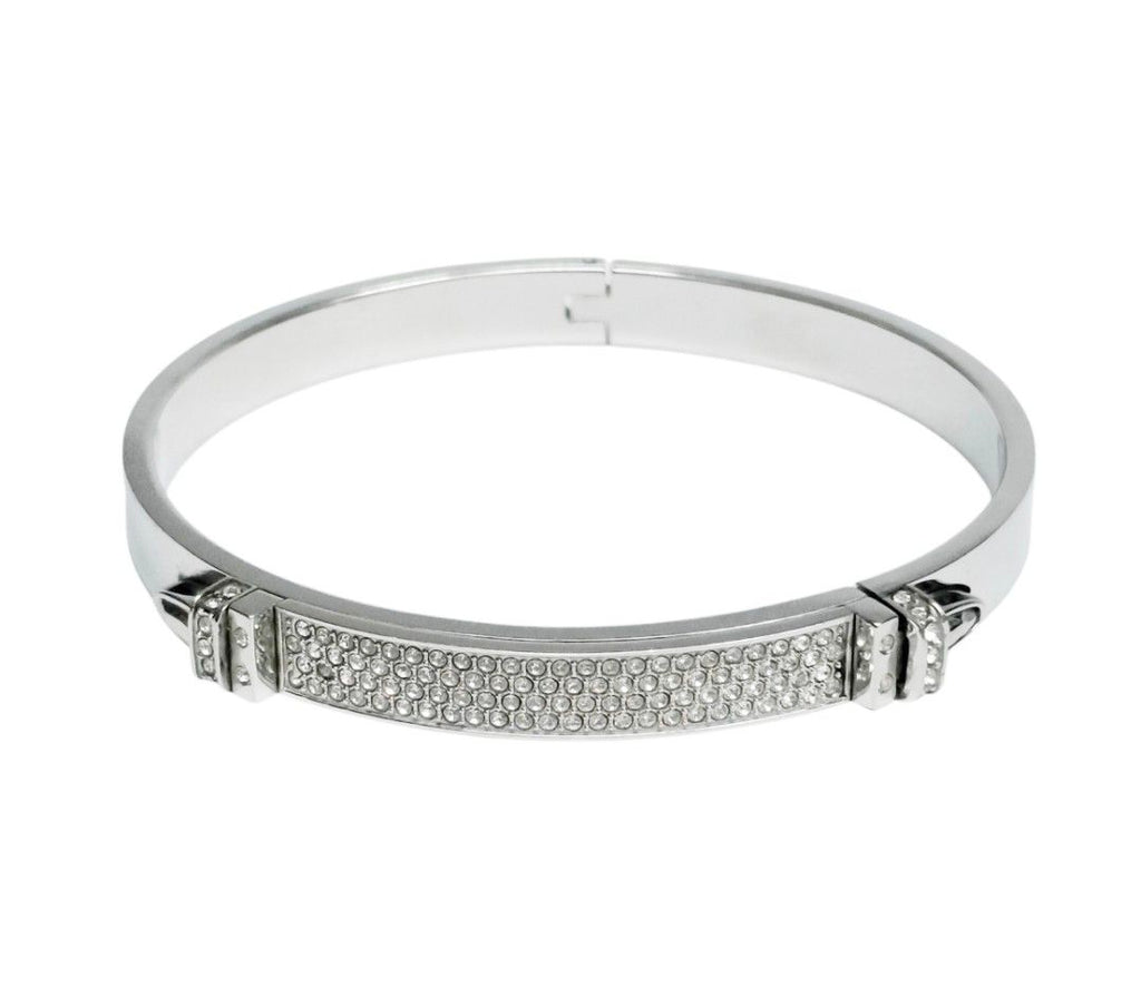 SWAROVSKI 施華洛世奇 滿鑽 手環 銀色 保證正品