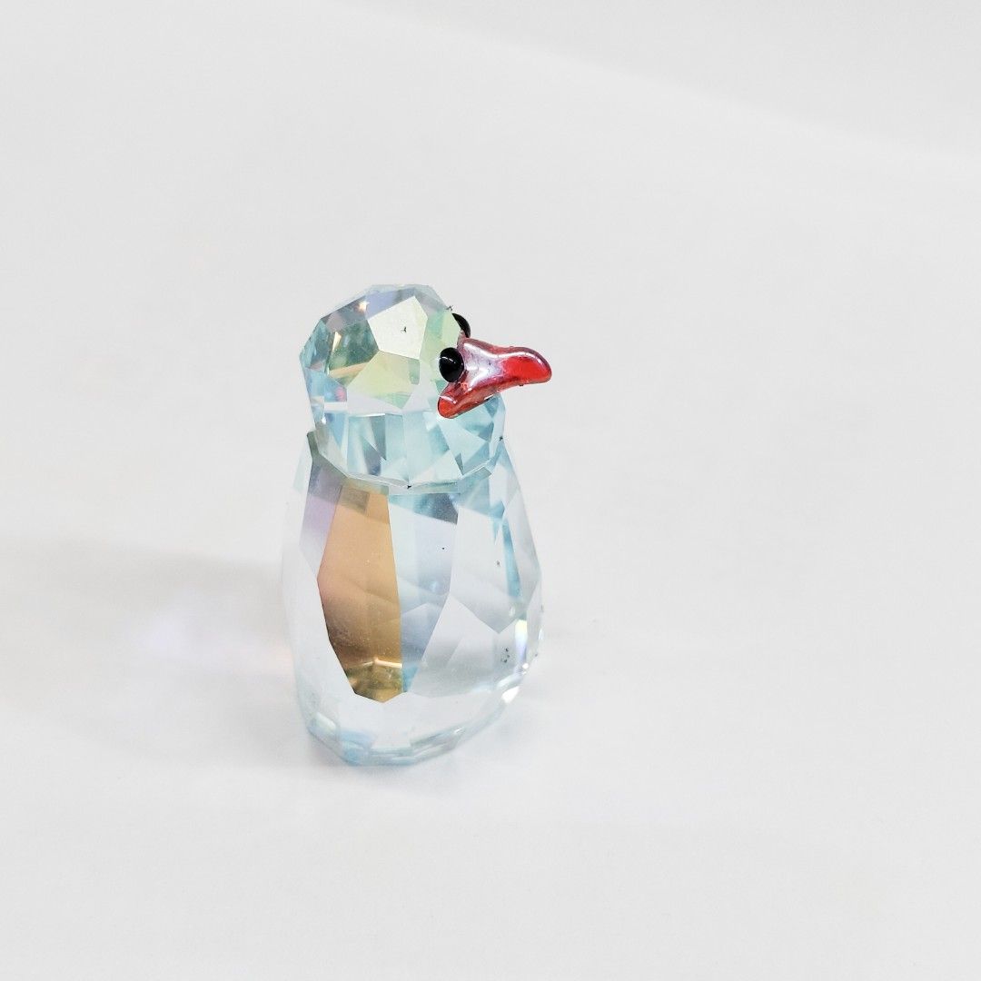 SWAROVSKI 施華洛世奇 擺飾 可愛 動物 企鵝 保證正品