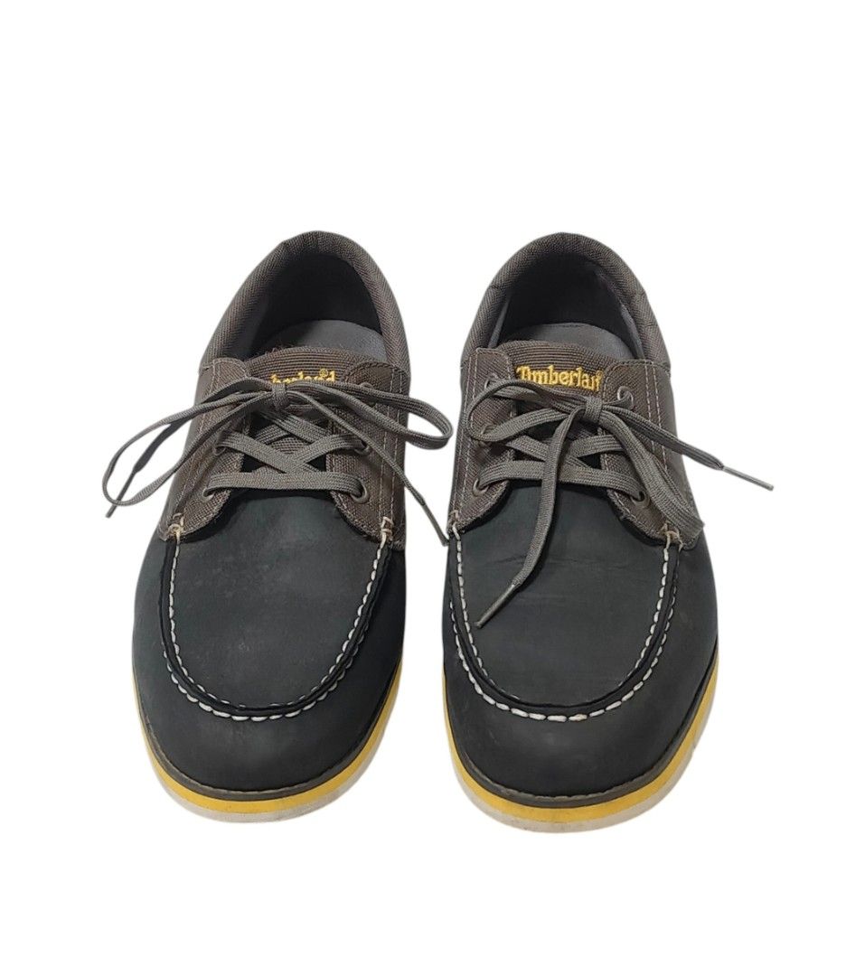 TIMBERLAND EARTHKEEPERS 鞋 灰黑色 黃色 平底鞋 保證正品