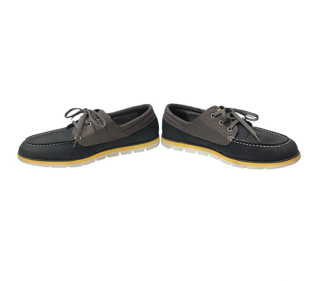 TIMBERLAND EARTHKEEPERS 鞋 灰黑色 黃色 平底鞋 保證正品