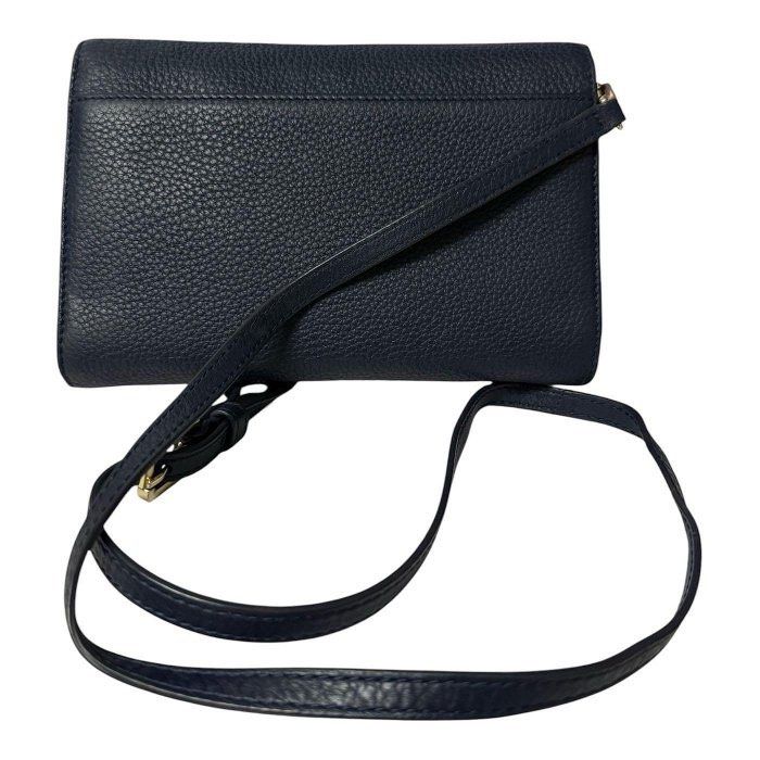 TORY BURCH 深藍 信封式 斜背包 WOC 保證100%真品